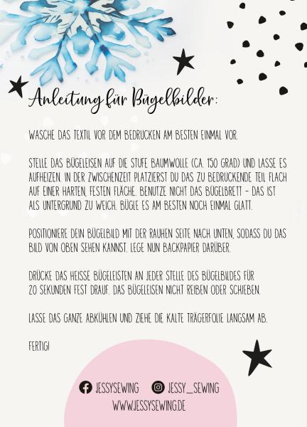Bügelbild "my first christmas" by Jessy Sewing